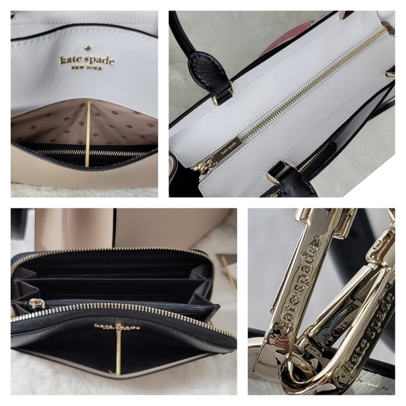 🎁 NWT kate spade 2 Set Purse Satchel Shoulder Bag Cross Body  + Wallet M - Picture 7 of 14